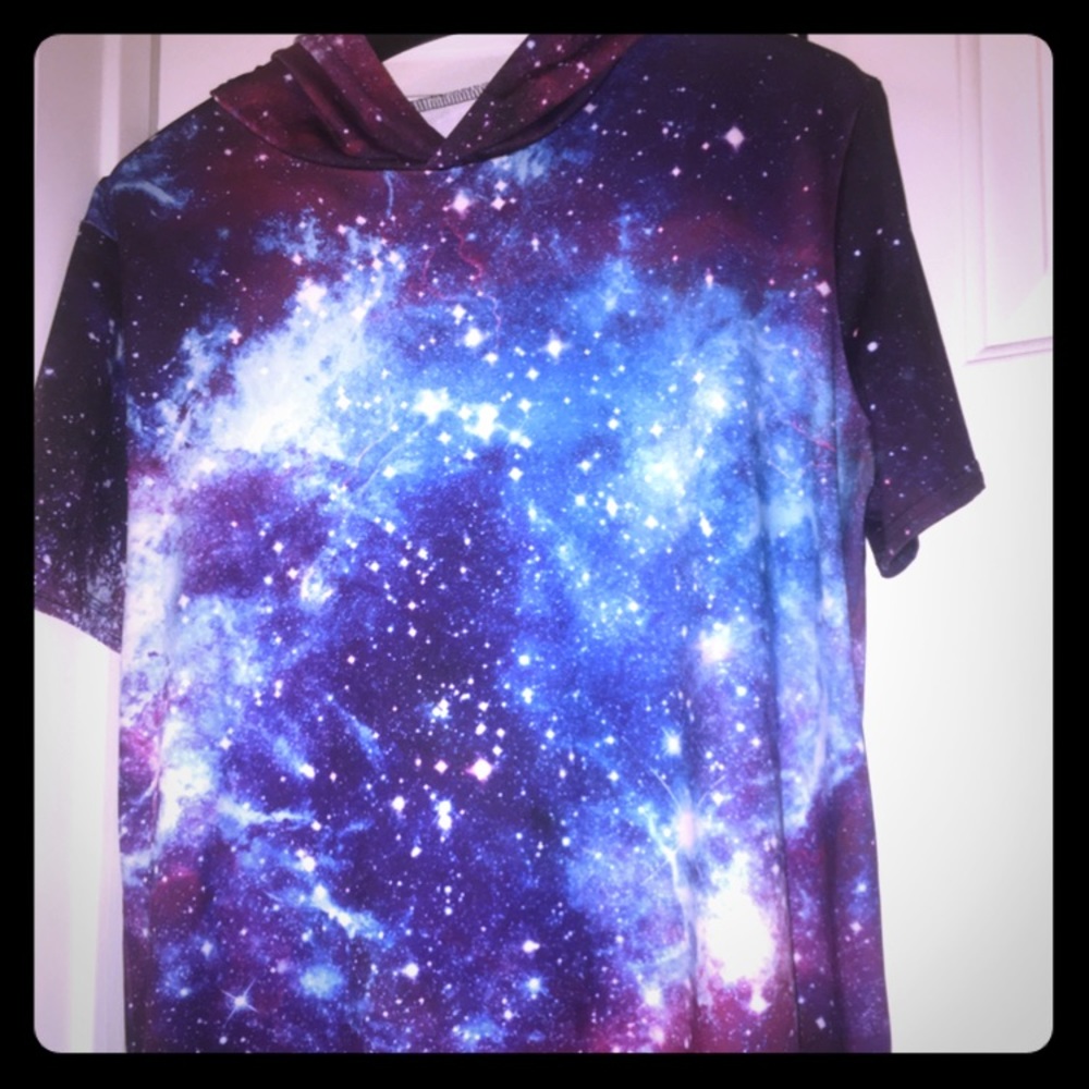 🎉Galaxy Short Sleeve hoodie
